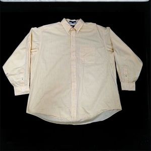 Tommy Hilfiger Vintage Yellow Checks Dress Shirt